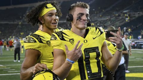 Oregon Vs Stanford Pick Expert Analysis Week 5   Oregon Ducks Bo Nix 2 480x270 