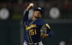 Freddy Peralta Milwaukee Brewers Starting Pitcher