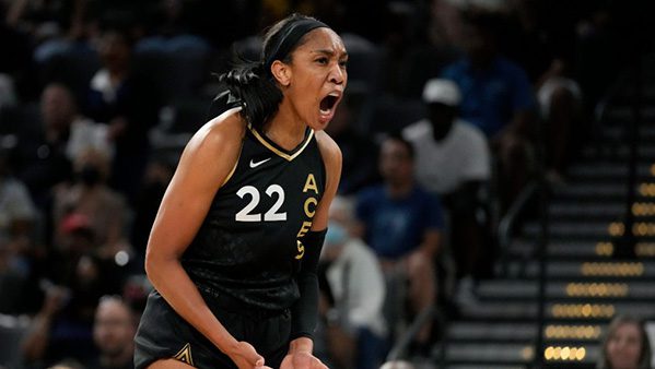 A'ja Wilson Las Vegas Aces