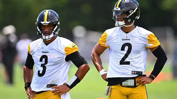 Russell Wilson & Justin Fields QBs Pittsbugh Steelers