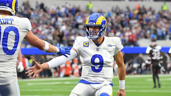 Cooper Kupp & Matthew Stafford LA Rams