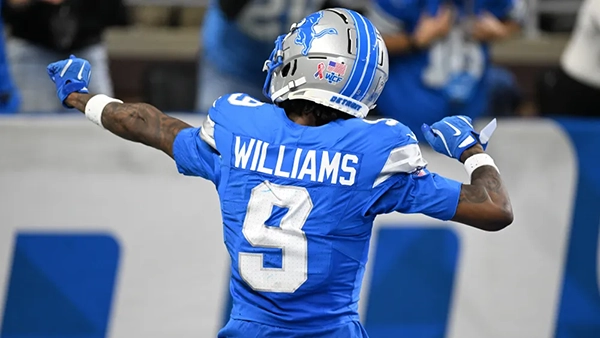 Jameson Williams Detroit Lions WR