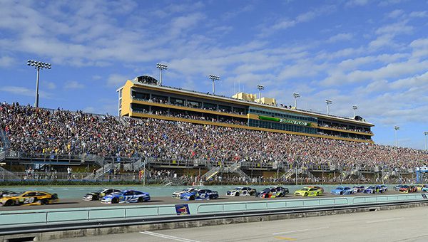 The Straight Talk Wireless race is at the Homestead Miami Speedway this week.