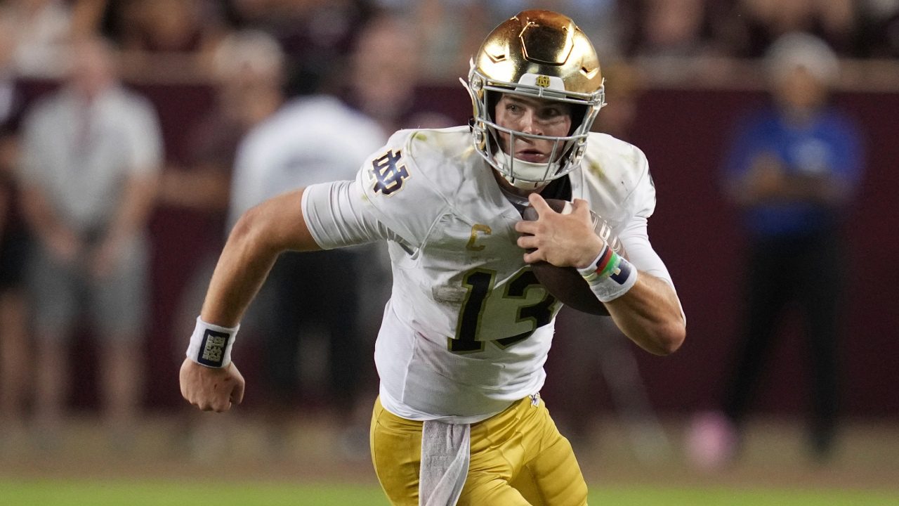 Riley Leonard Notre Dame QB