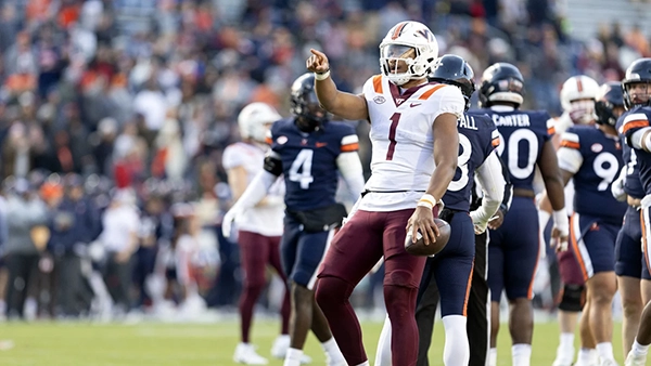 Kyron Drones QB Virginia Tech Hookies